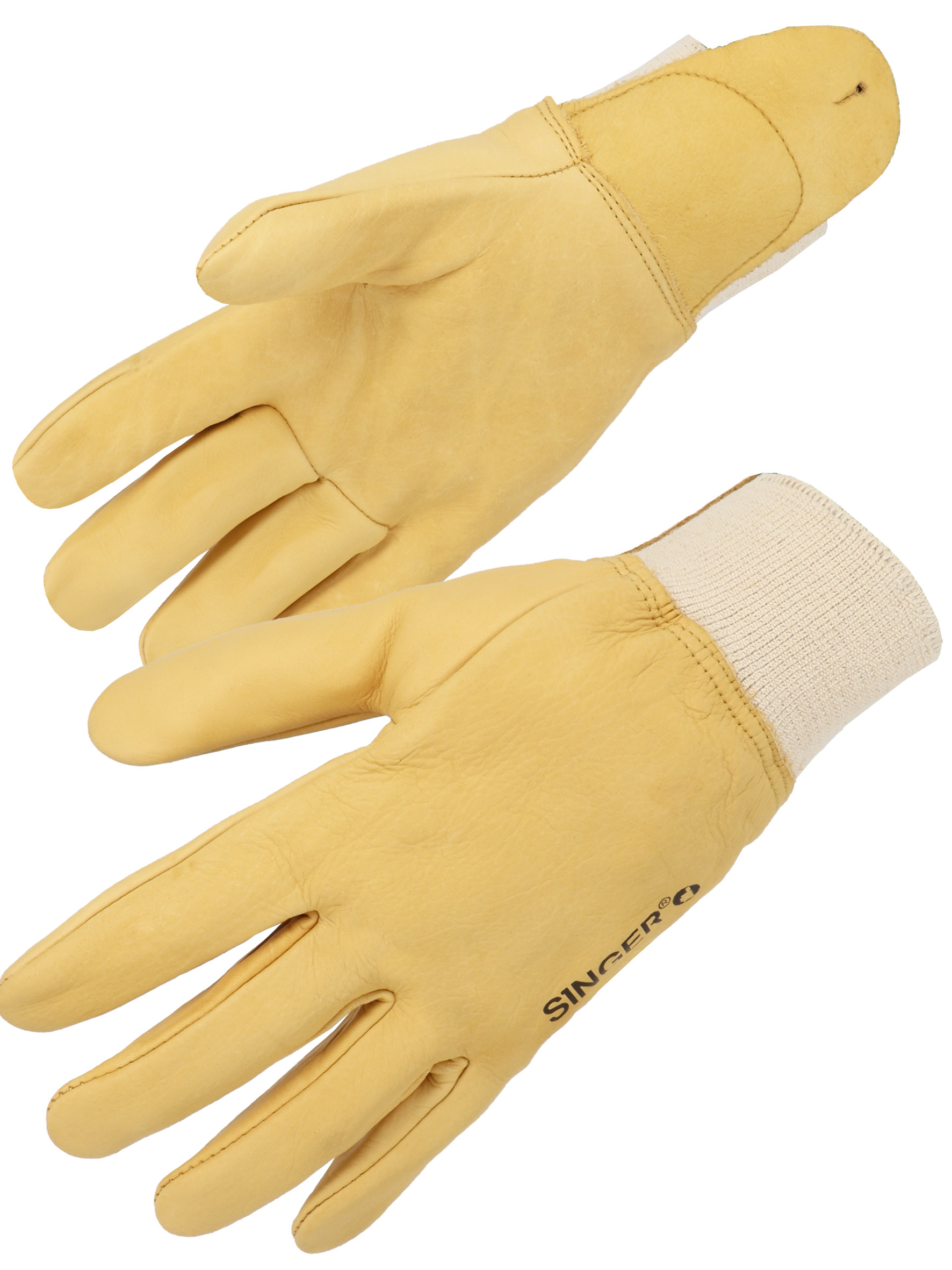 Gants cuir hydro + manchette aérée