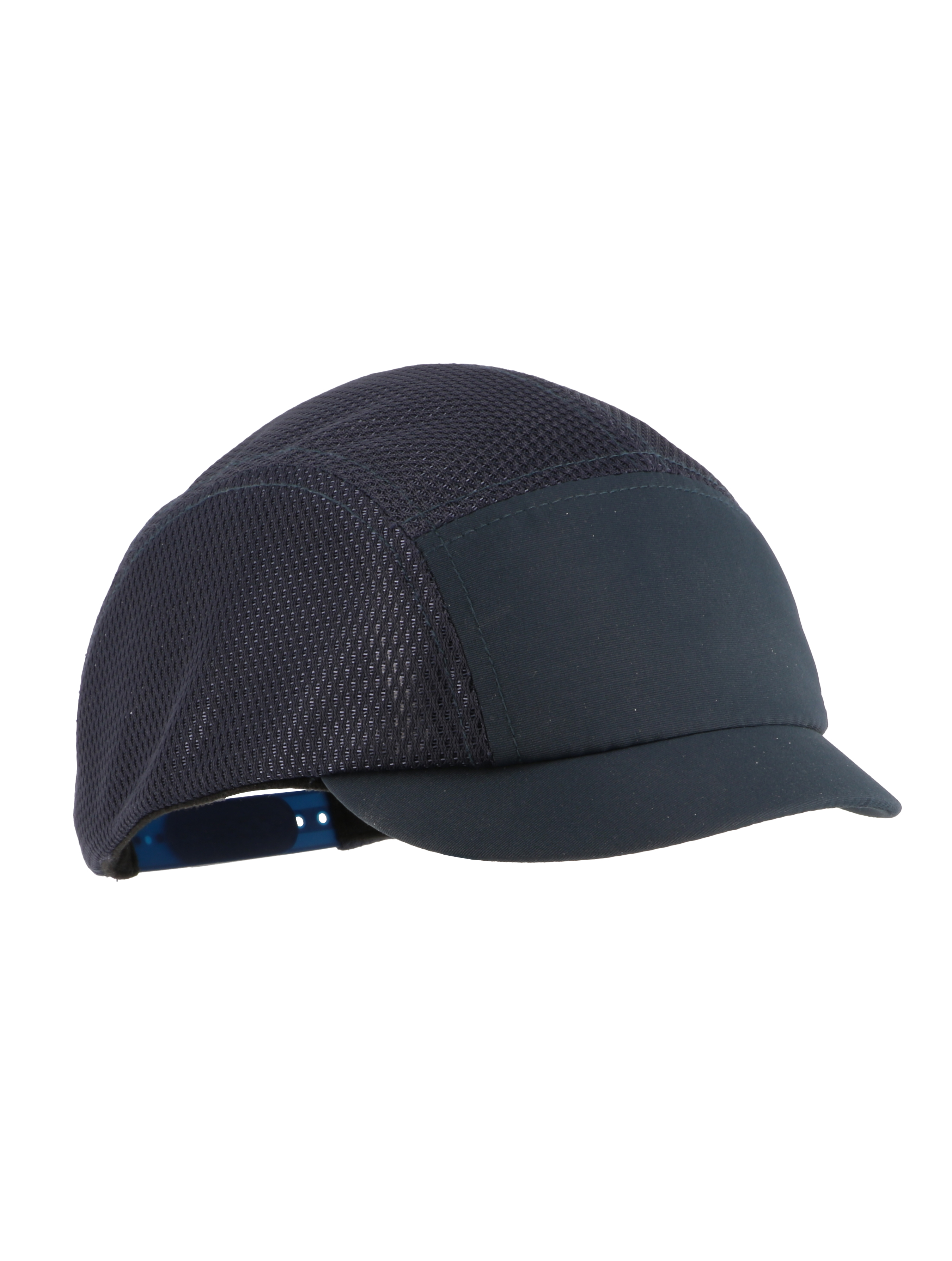 Item Bump cap. ABS inner shell. Front peak:3 cm. 52-65 cm.