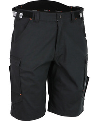 Ripstop work short. 58% cotton, 39% polyester and 3% elastane. 280 gsm.