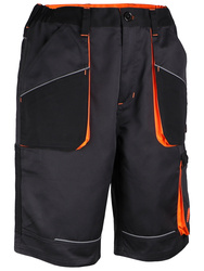 Arbeitsshort. Polyester/Baumwolle (65/35), 245 g/m².