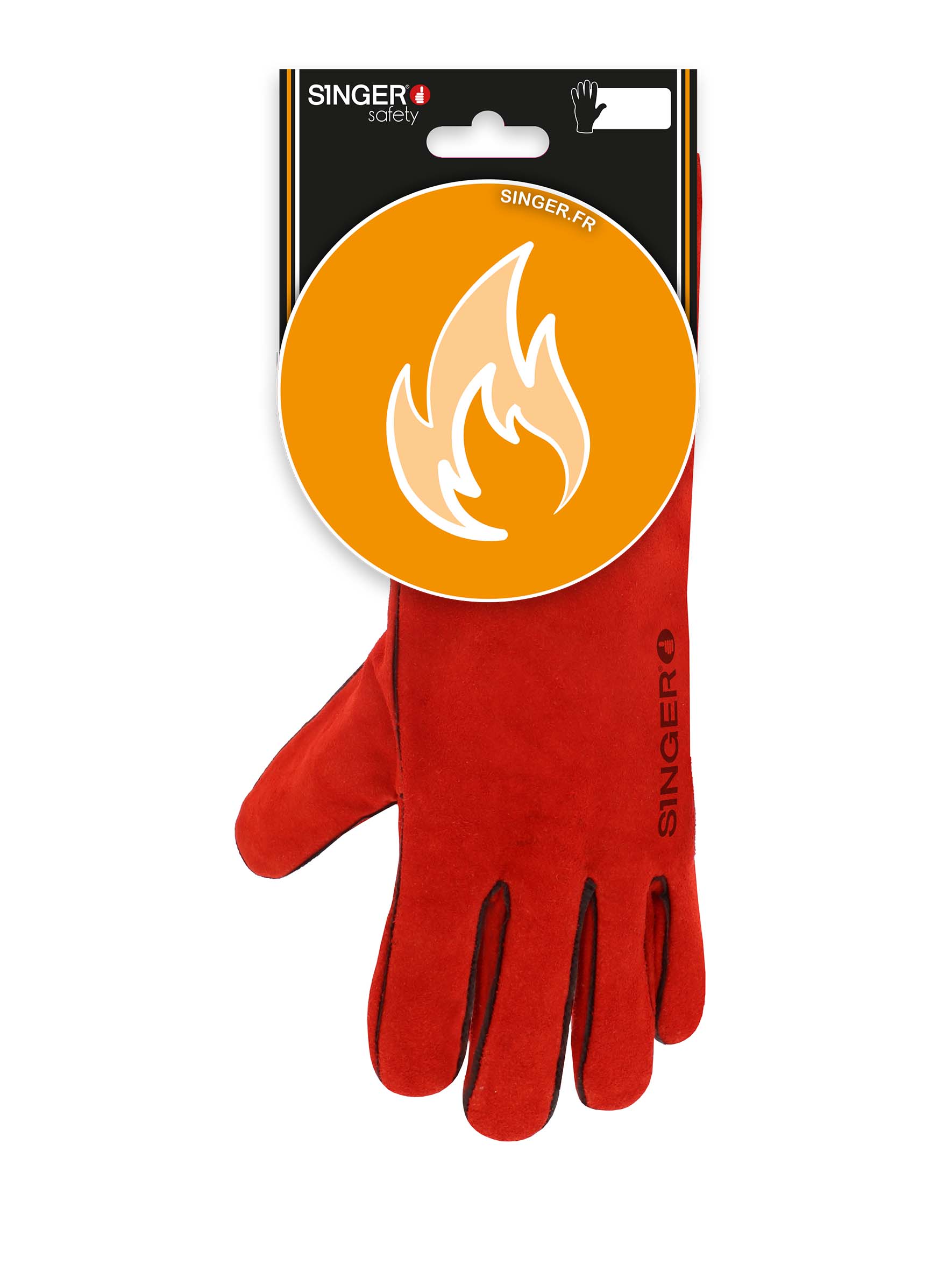 Gant soudeur 51SIREP15 de protection risques thermiques (chaleur