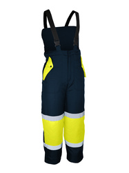 Signalisatiebroek mit bretels tegen intense kou