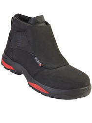 Hoher Schweißerschuh. Hoher Schaft aus Leder, wasserabweisend. S3L HRO FO SR