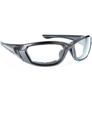 Transparante Veiligheidsbril met verwijderbare schuimafdichting.