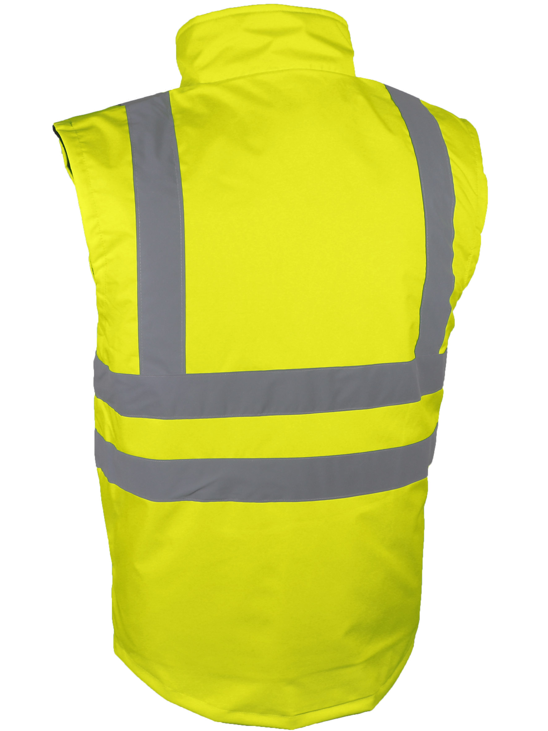 Article - Gilet de signalisation. Doublé polaire.