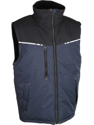 Gilet 100% polyester (ripstop) doublé etrembourré polyester, 120 g/m²