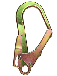 Connettore in acciaio. Apertura: 50 mm.