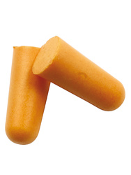 Uncorded PU orange ear-plug. SNR: 34dB.