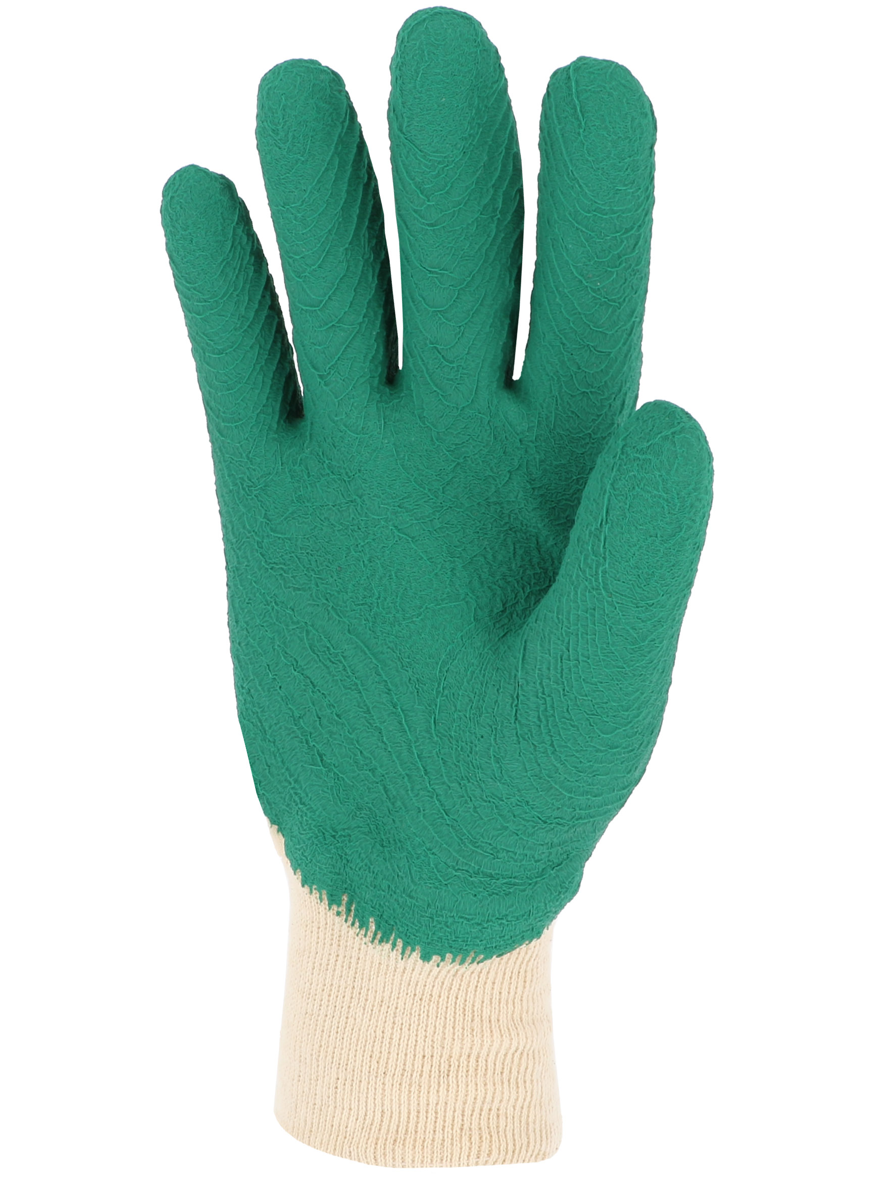 Gants manutention lourde E.P.I Singer latex crêpé vert T 9 - TAC1025V