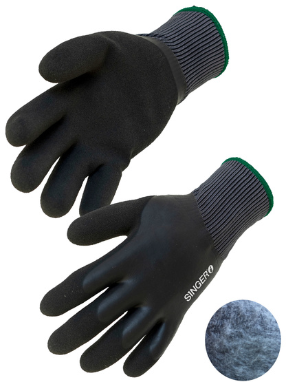 Gants de soudure cuir croûte manchette de sécurité E1/15 Sacobel