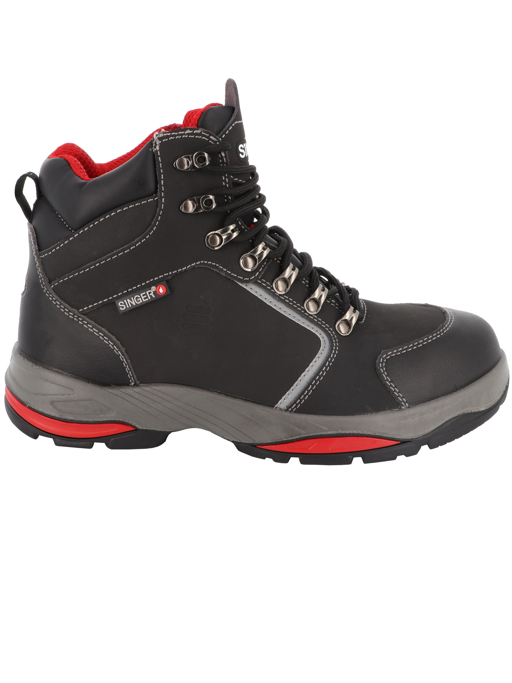 Item High cut safety shoes. Nubuck leather. S3L HRO FO SR