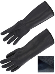 Unique and original ! Neoprene glove with acrylic terry lining.