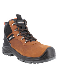 Wysokie buty ochronne. Wodoodporna skóralicowa. S3S FO SR LG SC