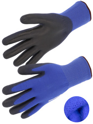 Dubbele laag beschermende handschoenen.Beschermen tegen de kou. Handpalm met PU