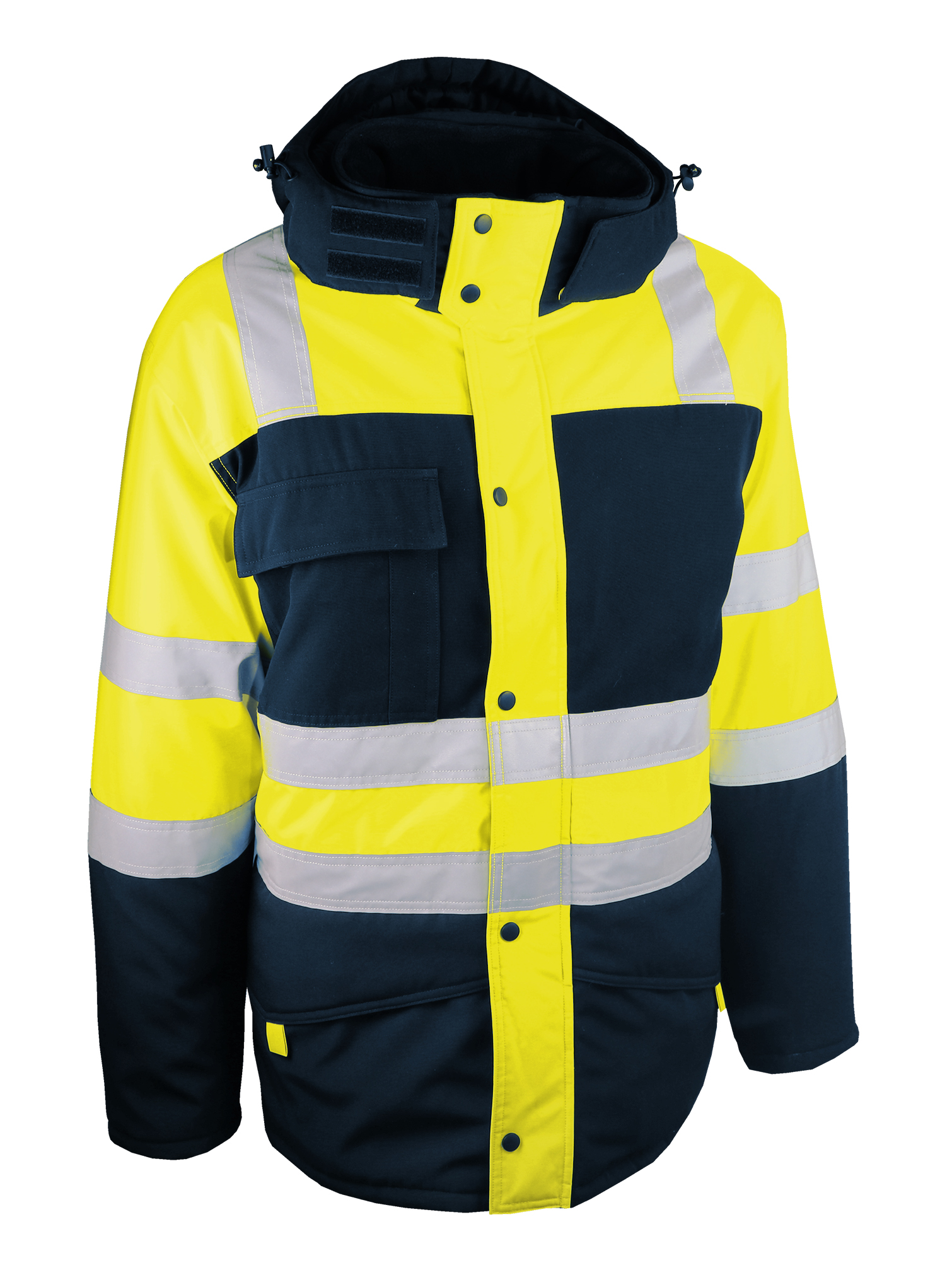 Article Parka haute visibilite contre le froid intense