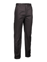 Pantalon de travail. 100% coton. 300 g/m². Bicolore gris/ noir.