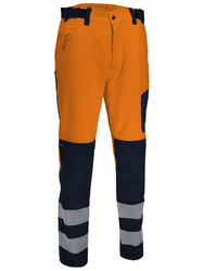 Pantalón de trabajo stretch de alta visibilidad