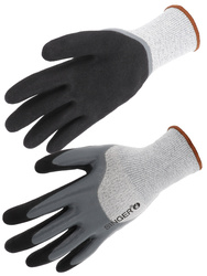 Guanto in PEHD. Taglio D. Doppia rivestimento. Fodera: Acrilico spazzolato