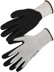 HDPE-Handschuhe. Schnittschutz C. Nitrilschaum-Beschichtung . Fein gestrickt.