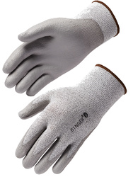 HDPE Handschuh. Schnittschutzindex StufeC. Handinnenfläche mit Polyurethan.