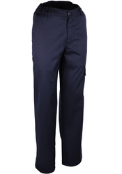 Feuerschutzkleidung. Schutzhose. 350 g/m². Farbe blau.