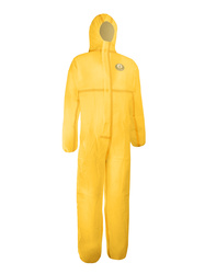 Buzo de protección química. Tipo 3, 4, 5y 6. 70 g/m²