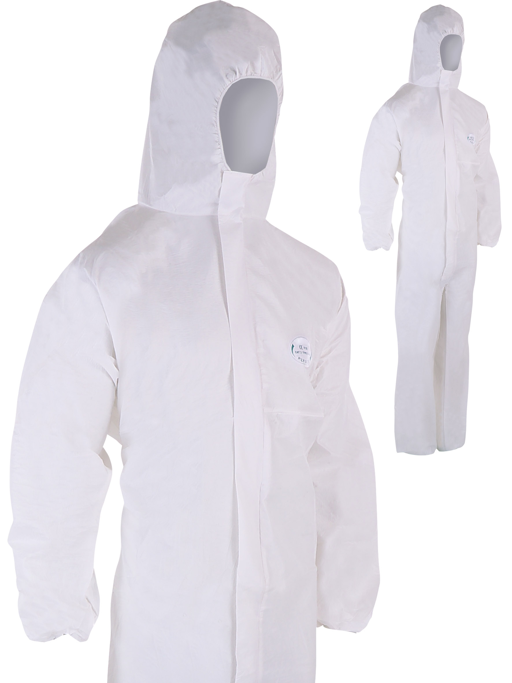 Buzo Polipropileno Con Certificado EN14126//03 EN1149-5 Talla XL EN1073-2