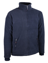 Navy blue Polar lined jacket (330-350 gsm)
