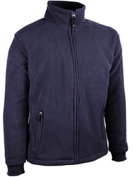 Giubbino in pile 100% poliestere. 350 gr/m²