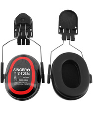 Ear-muffs for safety helmet. SNR 24,9 dB
