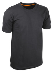 Camiseta gris. 100% algodón 180 g/m².