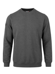 Sweatshirt polyester coton. 280 g/m². Coudes renforcés en tissu ripstop