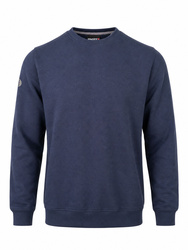 Sweatshirt polyester coton. 280 g/m². Coudes renforcés en tissu ripstop