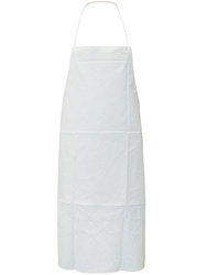 White PVC/polyester/PVC apron. 120 x 90cm.