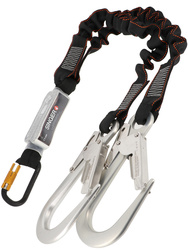 Doppia longe anticaduta. Cinghie elastiche in poliestere