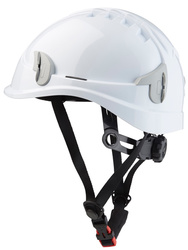 Casque monteur non ventilé avec attachespour lampe frontale