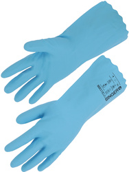 Unsupported PVC Flocked Glove 300mm.