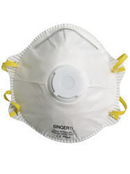 Respirator. FFP1 NR D Standard with valve (+ Dolomite). Box of 10 pieces.