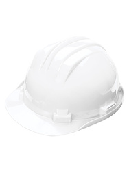 Casque de chantier en polyéthylène