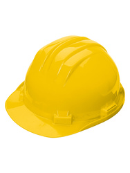 Casque de chantier en polyéthylène