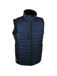 Bezrekawnik ocieplany typu softshell. 100% poliamid ripstop.