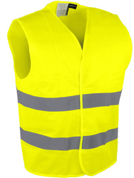 Gilet haute visibilité. Polyester. Fermeture auto-agrippante