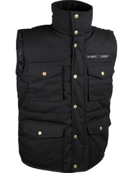 Gilet polyester/coton. Multi-poches.