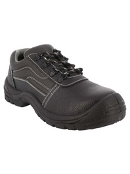 Leather safety shoes, S1-P SRC