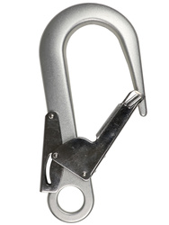 Aluminiumrohrkarabiner.