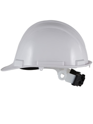 Casque de chantier en A.B.S. Serrage crémaillère.