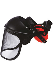 Kit de proteção. Protetor facial 385x 195 mm + anti-ruído 27,6 dB