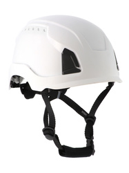 Casco de protección sin ventilación blanco. Calota interior en PPE.