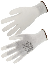 PU coated glove. Polyester liner. 13 gauge.