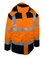 Parka haute-visibilité multi-risques